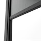 Motorisierter Sichtschutz 270cm für Pavillon mit Lamellendach aus Aluminium - X-METAL