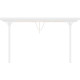 Einziehbarer Sonnenschutz beige für Terrassenüberdachung 250x375x240/290 - X-METAL