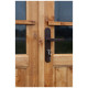 Gartenhaus aus Massivholz 12m² TOP 28mm kesseldruckimprägniert in Braun - Gardy Shelter - mit Fenster