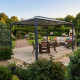 Pavillon Martinique 4300 aus Aluminium und Polycarbonat 430x295,5cm - CANOPIA by Palram