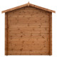 Gartenhaus aus Massivholz 4m² TOP 28mm kesseldruckimprägniert in Braun - Gardy Shelter