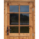 Gartenhaus aus Massivholz 4m² TOP 28mm kesseldruckimprägniert in Braun - Gardy Shelter