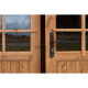 Gartenhaus aus Massivholz 6m² TOP 28mm kesseldruckimprägniert in Braun - Gardy Shelter