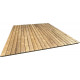 Fundament-Set aus druckimprägniertem Holz 30 m² zum Aufstellen eines Gartenhauses – Noviss