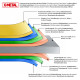 Gartenhaus aus Metall 340x319cm PLUS anthrazit + Verankerungskit X-METAL