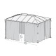Pavillon Martinique 4300 aus Aluminium und Polycarbonat 430x295,5cm - CANOPIA by Palram