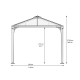 Pavillon Martinique 4300 aus Aluminium und Polycarbonat 430x295,5cm - CANOPIA by Palram