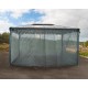 Pavillon Martinique 4300 aus Aluminium und Polycarbonat 430x295,5cm - CANOPIA by Palram