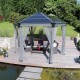 Pavillon Roma aus Aluminium und Polycarbonat 359x414,5cm - CANOPIA by Palram