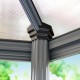Pavillon Roma aus Aluminium und Polycarbonat 359x414,5cm - CANOPIA by Palram