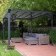 Pavillon Milano 3000 aus Aluminium und Polycarbonat 309x309cm - CANOPIA by Palram