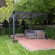 Pavillon Milano 3000 aus Aluminium und Polycarbonat 309x309cm - CANOPIA by Palram