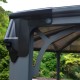 Pavillon Monaco aus Aluminium und Polycarbonat 450x390cm - CANOPIA by Palram