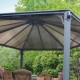 Pavillon Monaco aus Aluminium und Polycarbonat 450x390cm - CANOPIA by Palram