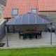 Pavillon Palermo 4300 aus Aluminium und Polycarbonat 429x429cm - CANOPIA by Palram
