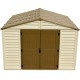 Gartenhaus aus PVC WoodBridge Plus 10,56m² Duramax