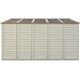 Gartenhaus aus PVC WoodBridge Plus 13,15m² Duramax