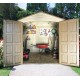 Gartenhaus aus PVC DuraPlus 6,09m² Duramax