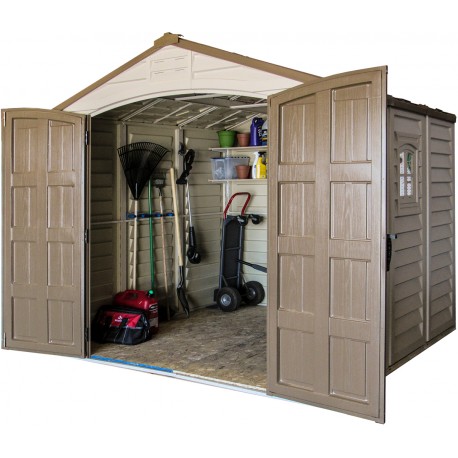 Gartenhaus aus PVC DuraPlus 6,09m² Duramax