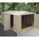 Garage aus PVC WoodBridge 15,27m² - Duramax