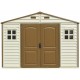 Gartenhaus aus PVC WoodSide 8,02m² - Duramax