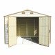 Gartenhaus aus PVC WoodSide 8,02m² - Duramax