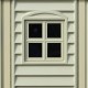 Gartenhaus aus PVC WoodSide 8,02m² - Duramax