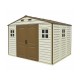 Gartenhaus aus PVC WoodSide 8,02m² - Duramax