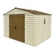 Gartenhaus aus PVC WoodBridge Plus 8,02m² - Duramax