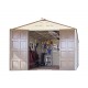 Gartenhaus aus PVC WoodBridge Plus 8,02m² - Duramax