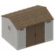Gartenhaus aus PVC Apex 8,13m² Duramax