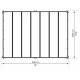 Pavillon Milano 4300 aus Aluminium und Polycarbonat 316x436cm - CANOPIA by Palram