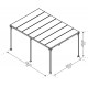 Pavillon Milano 4300 aus Aluminium und Polycarbonat 316x436cm - CANOPIA by Palram