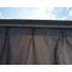 Vorhang-Set aus grauem Polyester für Pergola Martinique™ 5000 und Milano™ 4300 - Palram - Canopia