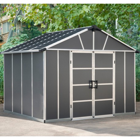 Polycarbonat-Gartenhaus 7,9m² ohne Boden YUKON - CANOPIA by Palram