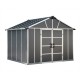 Polycarbonat-Gartenhaus 7,9m² mit Boden YUKON - CANOPIA by Palram