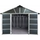 Polycarbonat-Gartenhaus 13m² ohne Boden YUKON - CANOPIA by Palram