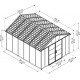 Polycarbonat-Gartenhaus 13m² mit Boden YUKON - CANOPIA by Palram