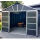Polycarbonat-Gartenhaus 13m² mit Boden YUKON - CANOPIA by Palram