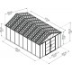 Gartenhaus aus Polycarbonat 17,2m² ohne Boden YUKON - Palram - Canopia