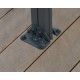 Pavillon Martinique 3600 aus Aluminium und Polycarbonat 360x296cm - CANOPIA by Palram