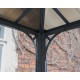 Pavillon Martinique 3600 aus Aluminium und Polycarbonat 360x296cm - CANOPIA by Palram