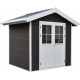 Gartenhaus aus WPC 28 mm, anthrazit, 234x204cm PREMIUM - Woodlife Garden