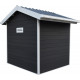 Gartenhaus aus WPC 28 mm, anthrazit, 234x204cm PREMIUM - Woodlife Garden