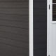 Gartenhaus aus WPC 28 mm, anthrazit, 234x204cm PREMIUM - Woodlife Garden