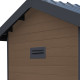 Gartenhaus aus WPC 28mm, braun, 234x204cm PREMIUM - Woodlife Garden
