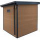 Gartenhaus aus WPC 28mm, Holzoptik braun, 213x207cm PREMIUM - Woodlife Garden