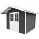 Gartenhaus aus WPC 28 mm, anthrazit, 279x279cm PREMIUM - Woodlife Garden