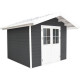 Gartenhaus aus WPC 28 mm, anthrazit, 279x279cm PREMIUM - Woodlife Garden