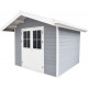 Gartenhaus aus WPC 28mm, hellgrau, 279x279cm PREMIUM - Woodlife Garden